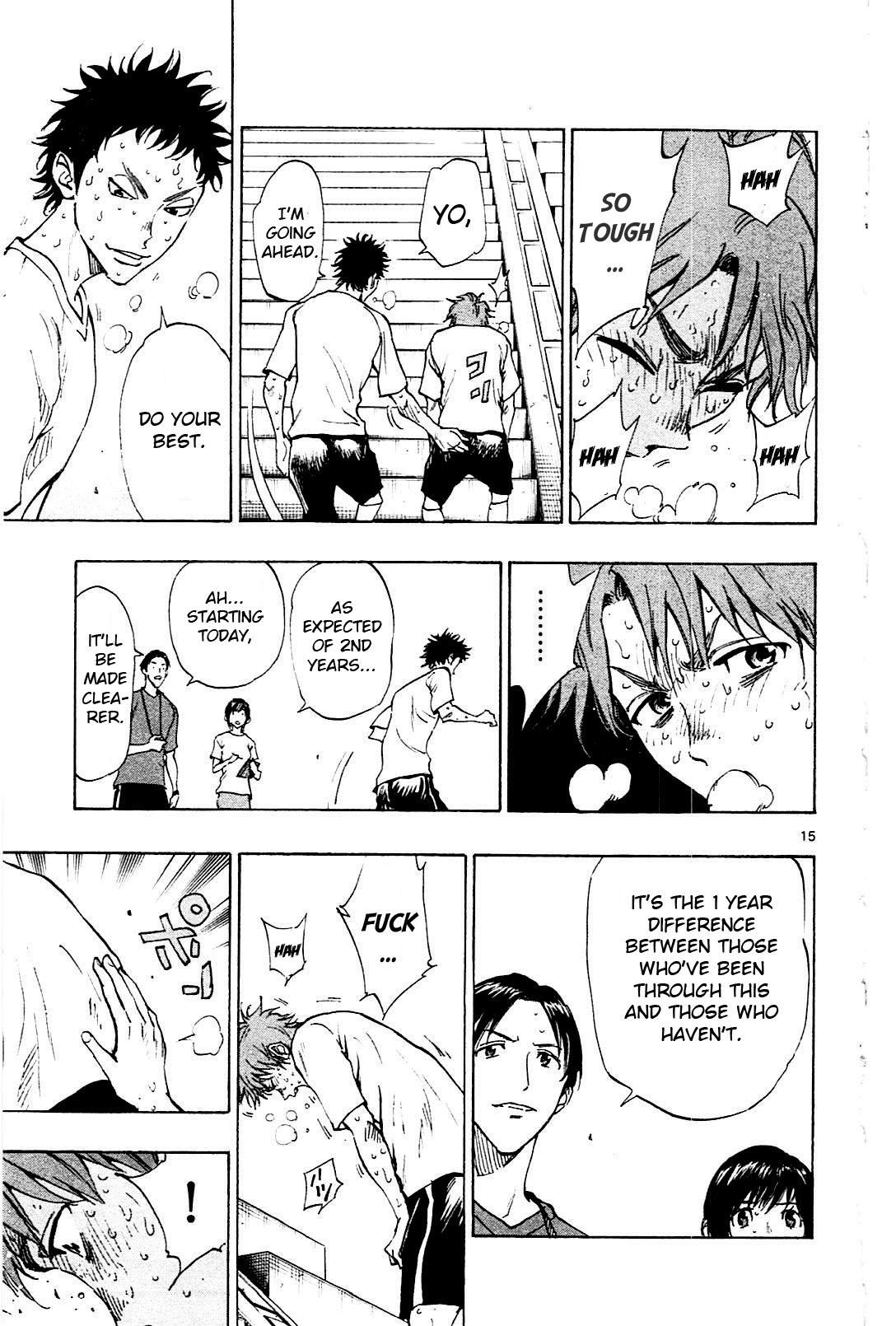 BE BLUES ~Ao ni nare~ Chapter 143 page 15 - Chapter 143: Ichijou Ichijou Ichijou!