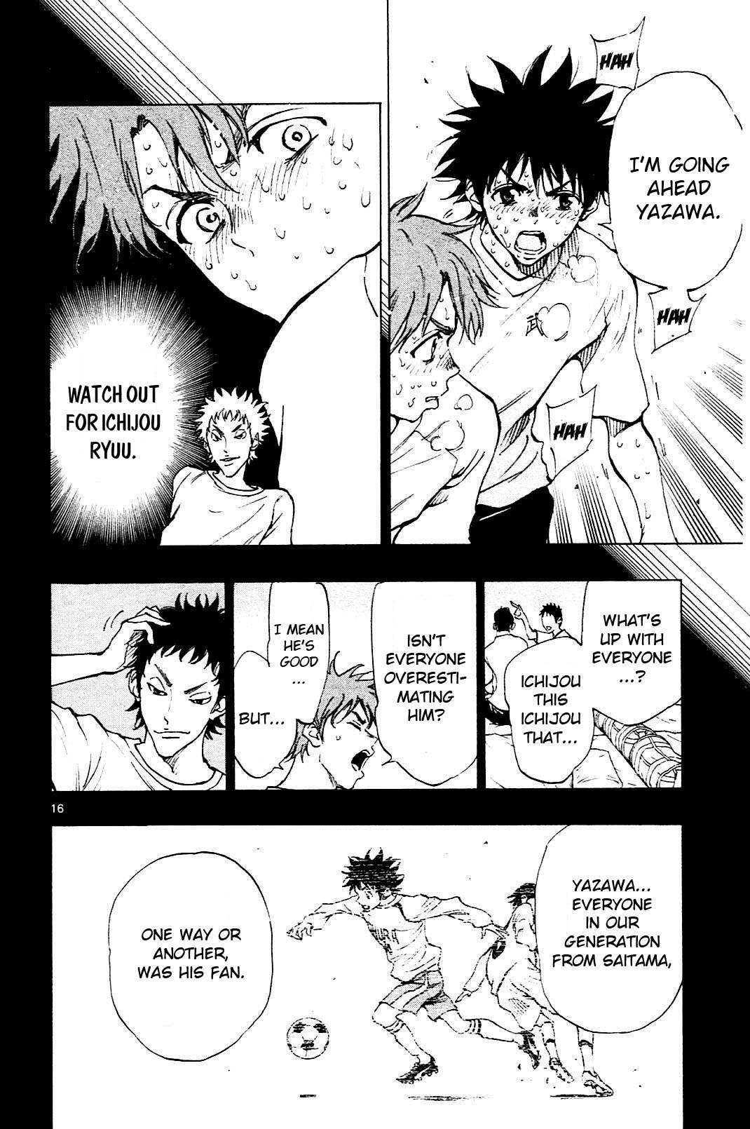 BE BLUES ~Ao ni nare~ Chapter 143 page 16 - Chapter 143: Ichijou Ichijou Ichijou!