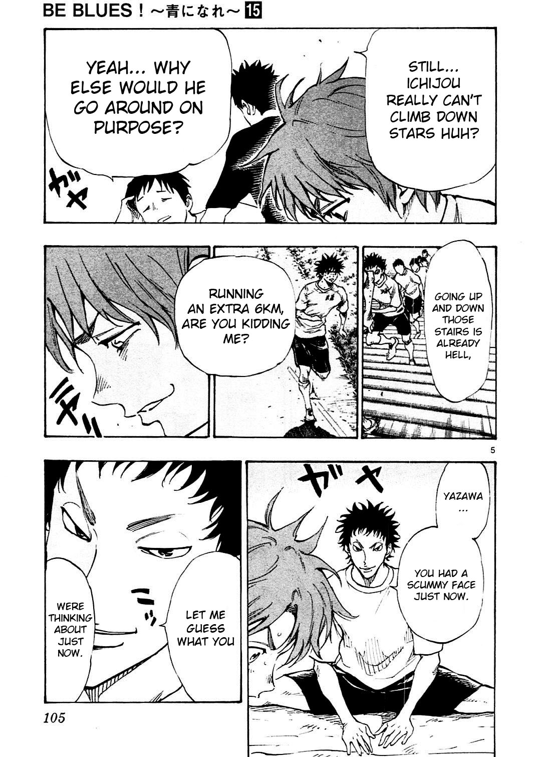 BE BLUES ~Ao ni nare~ Chapter 143 page 5 - Chapter 143: Ichijou Ichijou Ichijou!