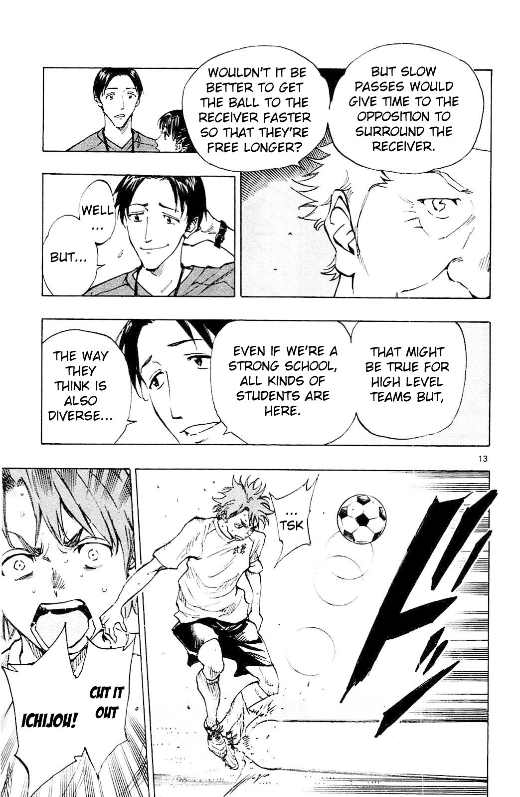 BE BLUES ~Ao ni nare~ Chapter 145 page 13 - Chapter 145: What Ryuu has in Mind