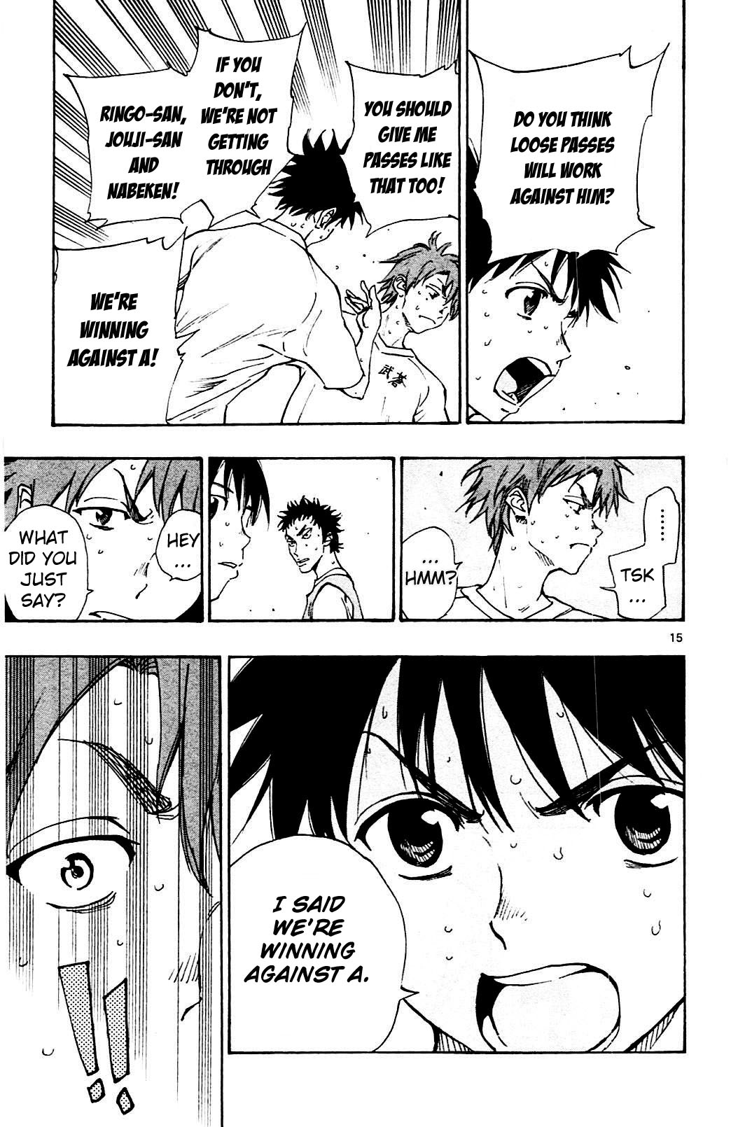 BE BLUES ~Ao ni nare~ Chapter 145 page 15 - Chapter 145: What Ryuu has in Mind