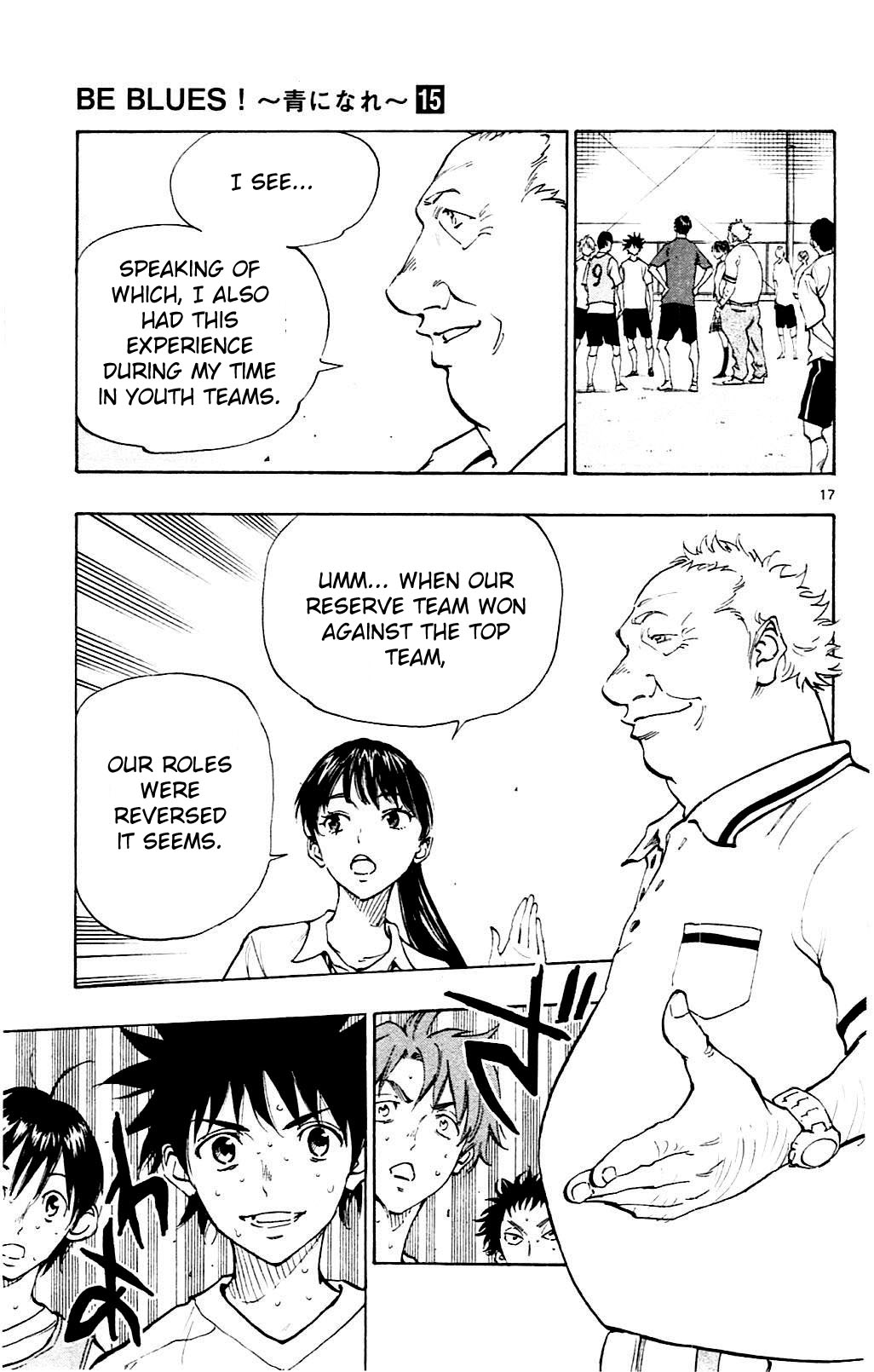 BE BLUES ~Ao ni nare~ Chapter 145 page 17 - Chapter 145: What Ryuu has in Mind