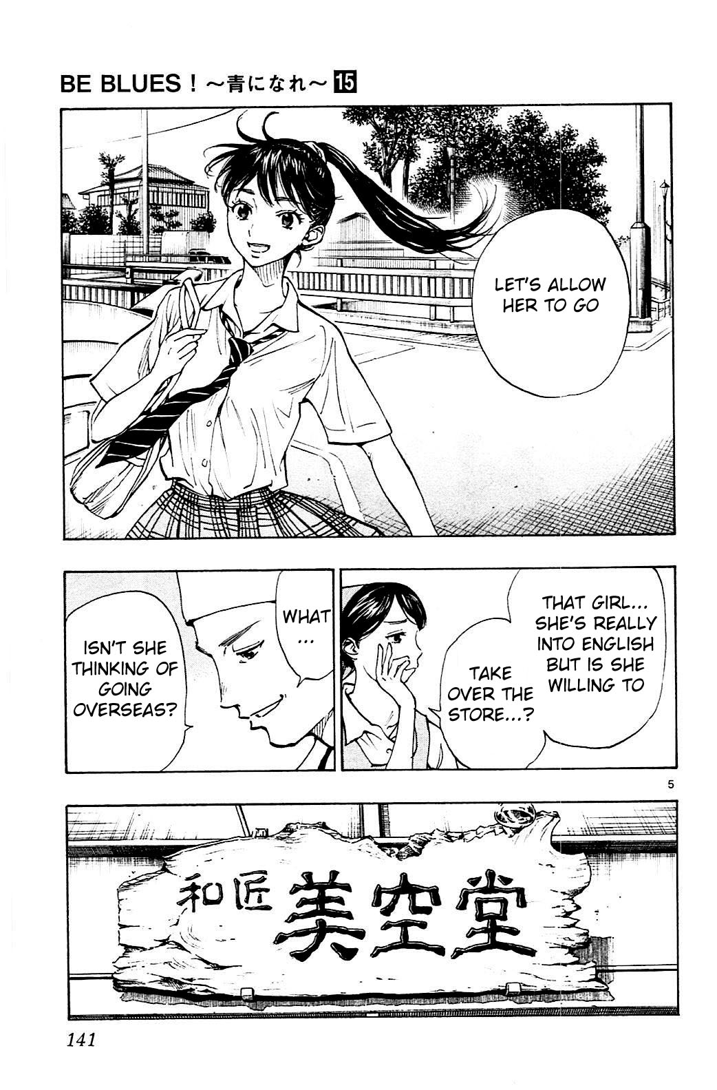 BE BLUES ~Ao ni nare~ Chapter 145 page 5 - Chapter 145: What Ryuu has in Mind