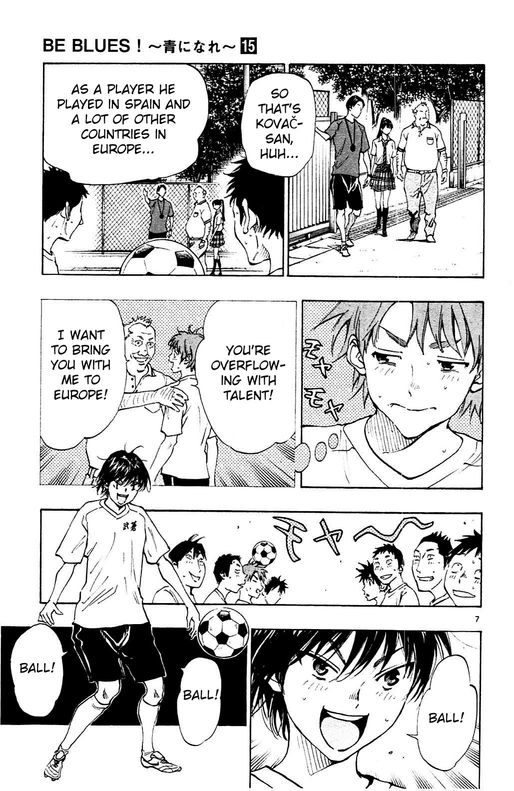 BE BLUES ~Ao ni nare~ Chapter 145 page 7 - Chapter 145: What Ryuu has in Mind
