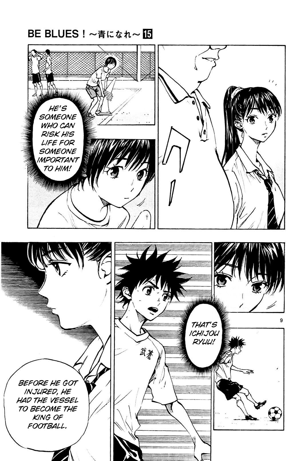 BE BLUES ~Ao ni nare~ Chapter 145 page 9 - Chapter 145: What Ryuu has in Mind
