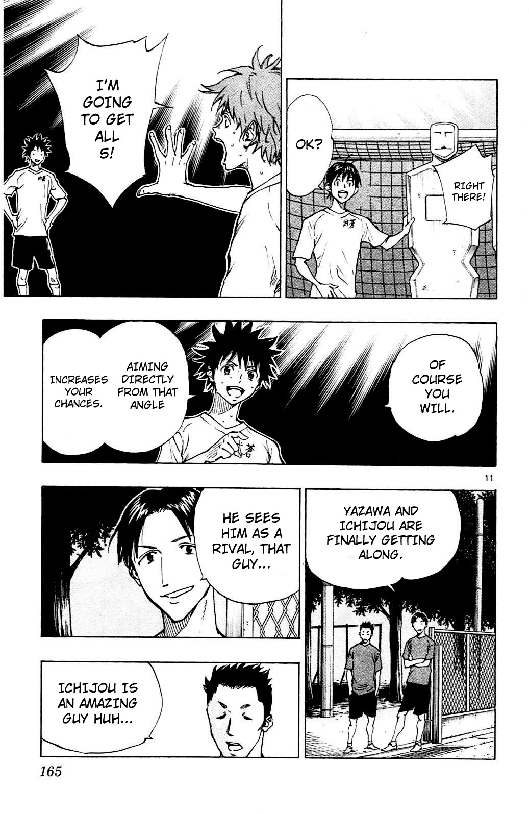 BE BLUES ~Ao ni nare~ Chapter 146 page 11 - Chapter 146: Ryuu's Charisma