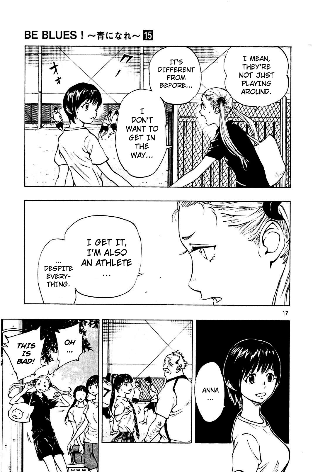 BE BLUES ~Ao ni nare~ Chapter 146 page 17 - Chapter 146: Ryuu's Charisma