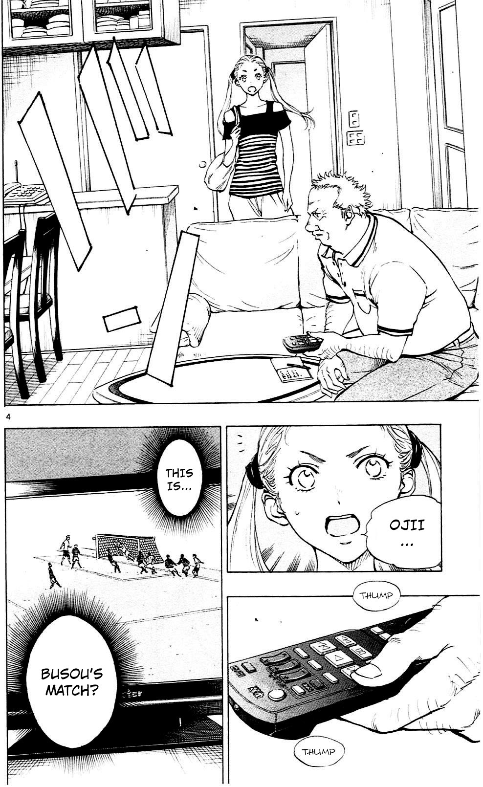 BE BLUES ~Ao ni nare~ Chapter 146 page 4 - Chapter 146: Ryuu's Charisma