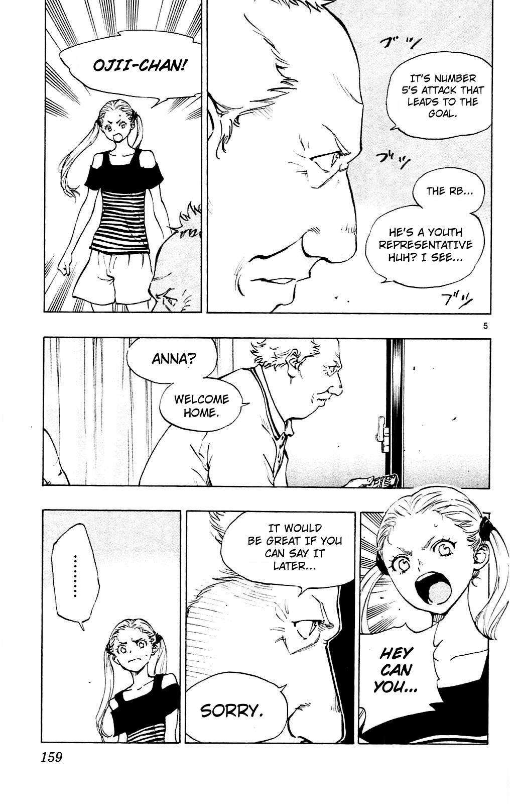 BE BLUES ~Ao ni nare~ Chapter 146 page 5 - Chapter 146: Ryuu's Charisma