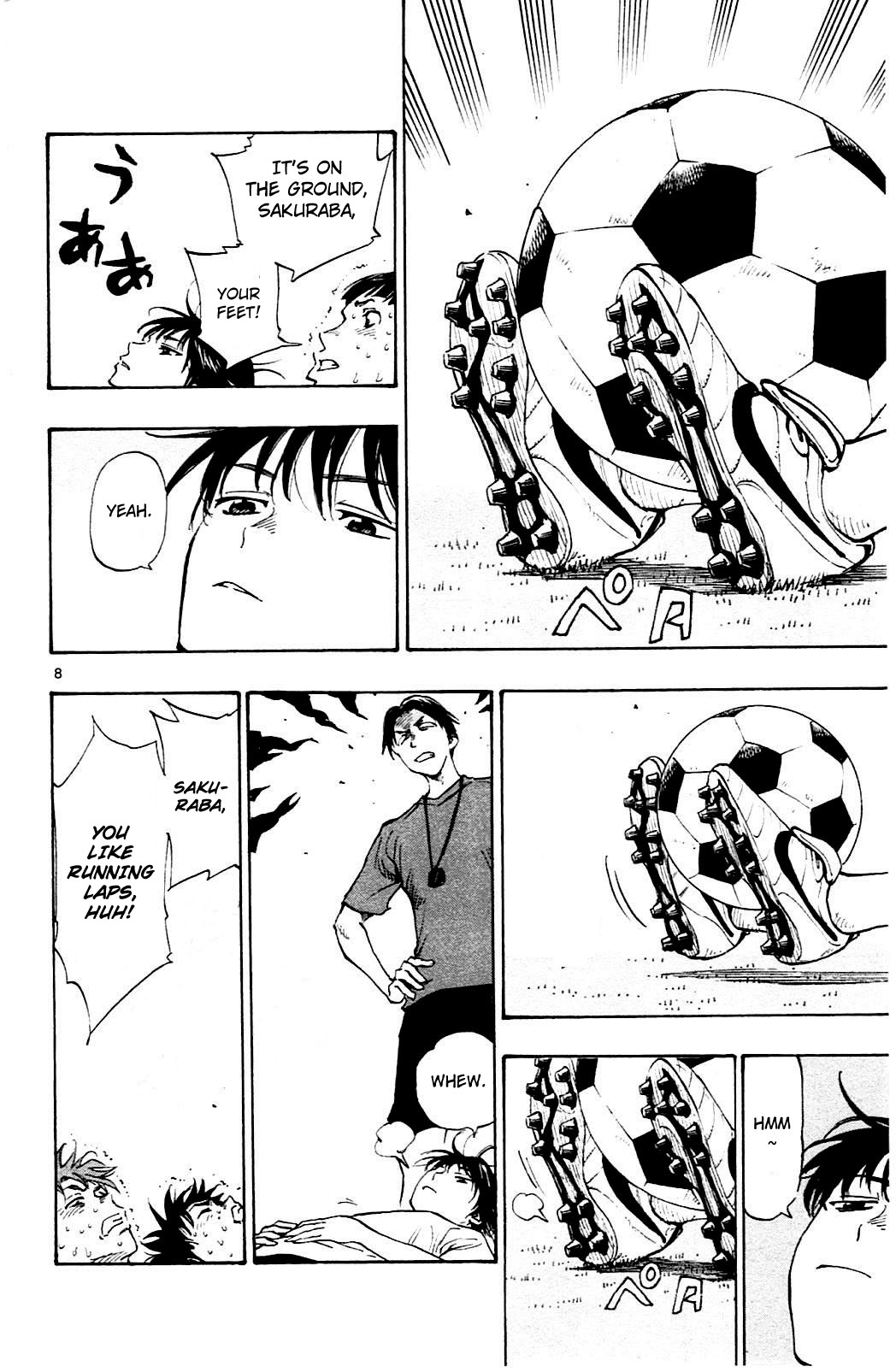 BE BLUES ~Ao ni nare~ Chapter 146 page 8 - Chapter 146: Ryuu's Charisma
