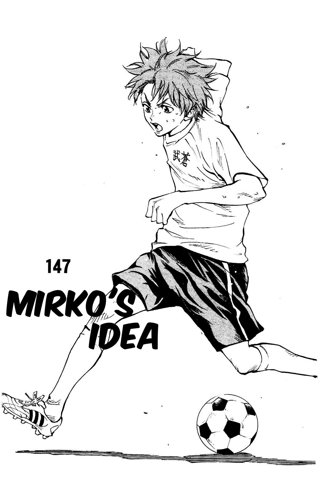 BE BLUES ~Ao ni nare~ Chapter 147 page 1 - Chapter 147: Mirko's Idea