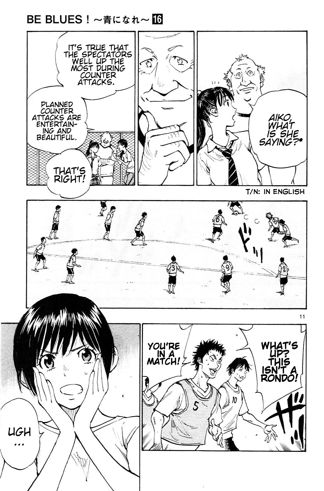 BE BLUES ~Ao ni nare~ Chapter 148 page 19 - Chapter 148: The Scrimmage's Purpose