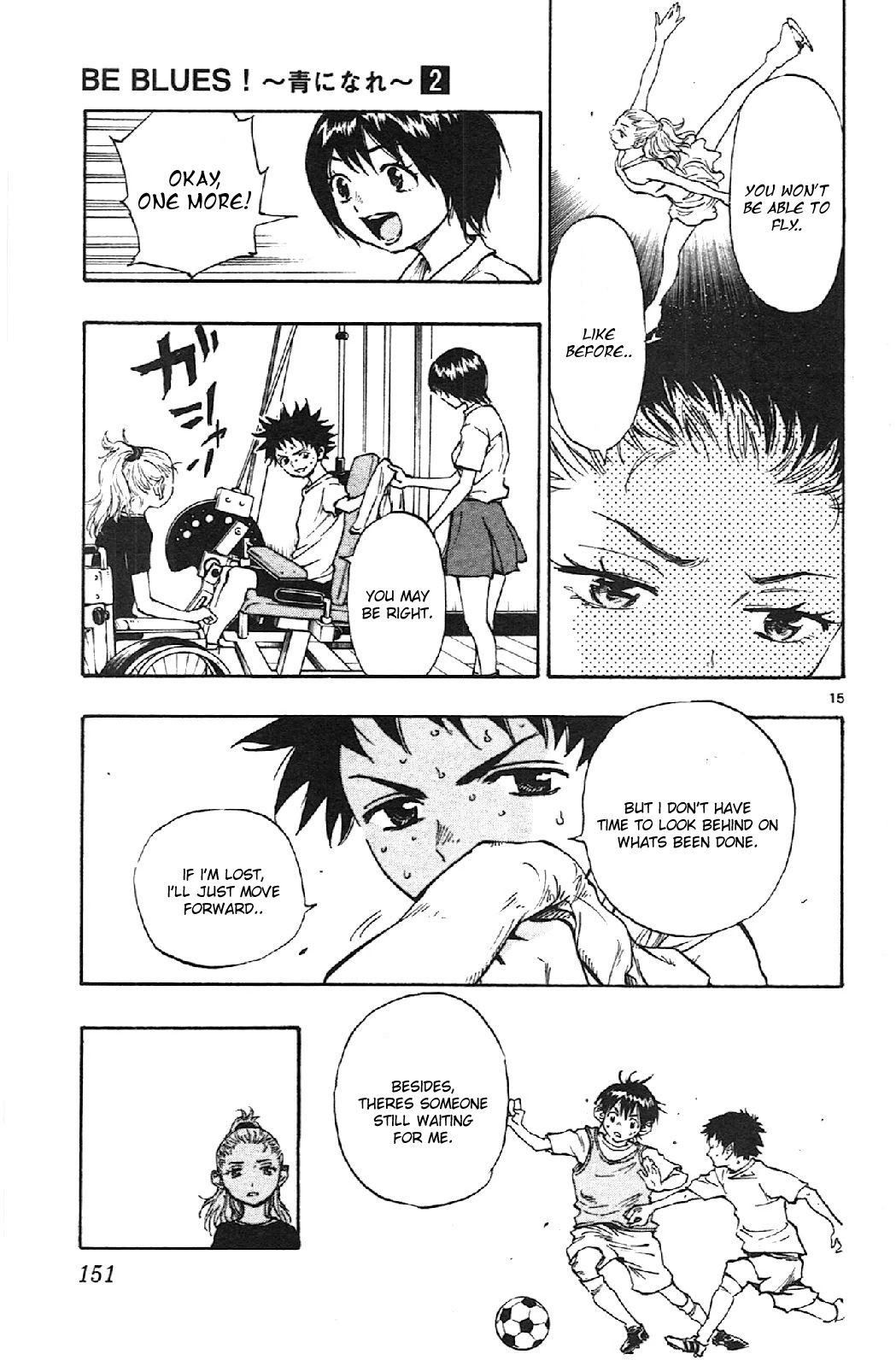 BE BLUES ~Ao ni nare~ Chapter 15 page 15 - Chapter 15: Ryu's Kick