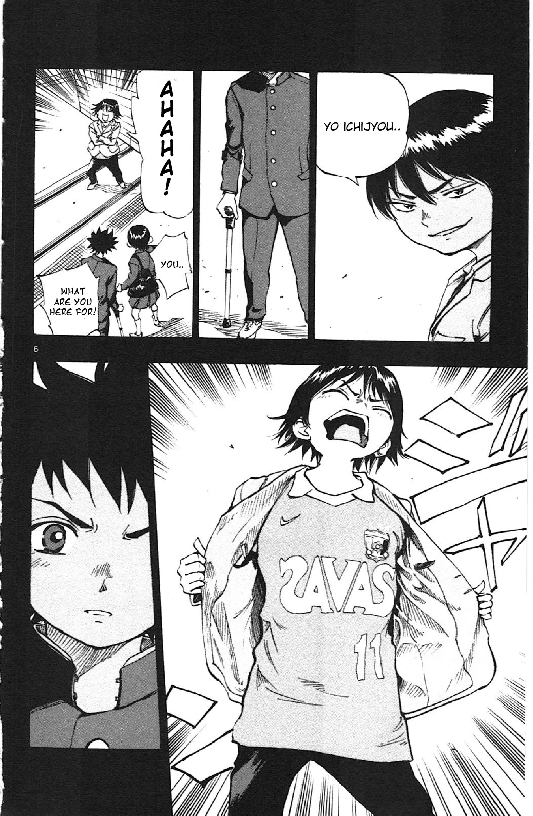 BE BLUES ~Ao ni nare~ Chapter 15 page 6 - Chapter 15: Ryu's Kick