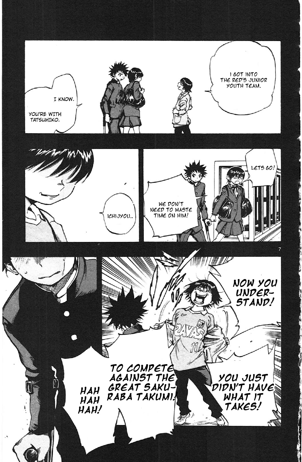 BE BLUES ~Ao ni nare~ Chapter 15 page 7 - Chapter 15: Ryu's Kick