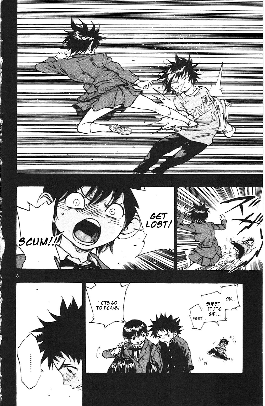 BE BLUES ~Ao ni nare~ Chapter 15 page 8 - Chapter 15: Ryu's Kick