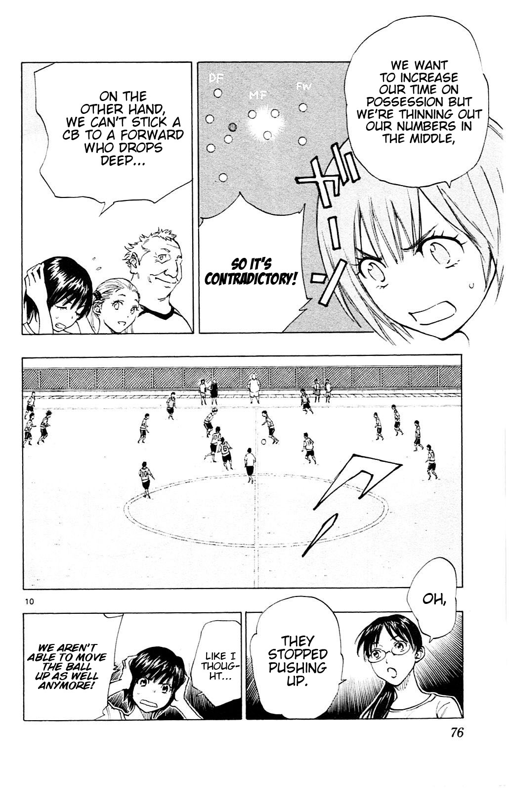 BE BLUES ~Ao ni nare~ Chapter 151 page 10 - Chapter 151: Koumei's Sequence