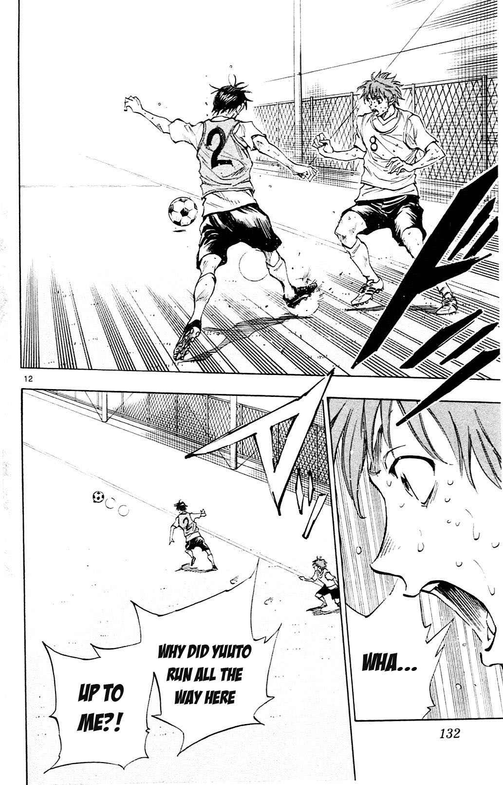BE BLUES ~Ao ni nare~ Chapter 154 page 11 - Chapter 154: Hit the Weak Point!