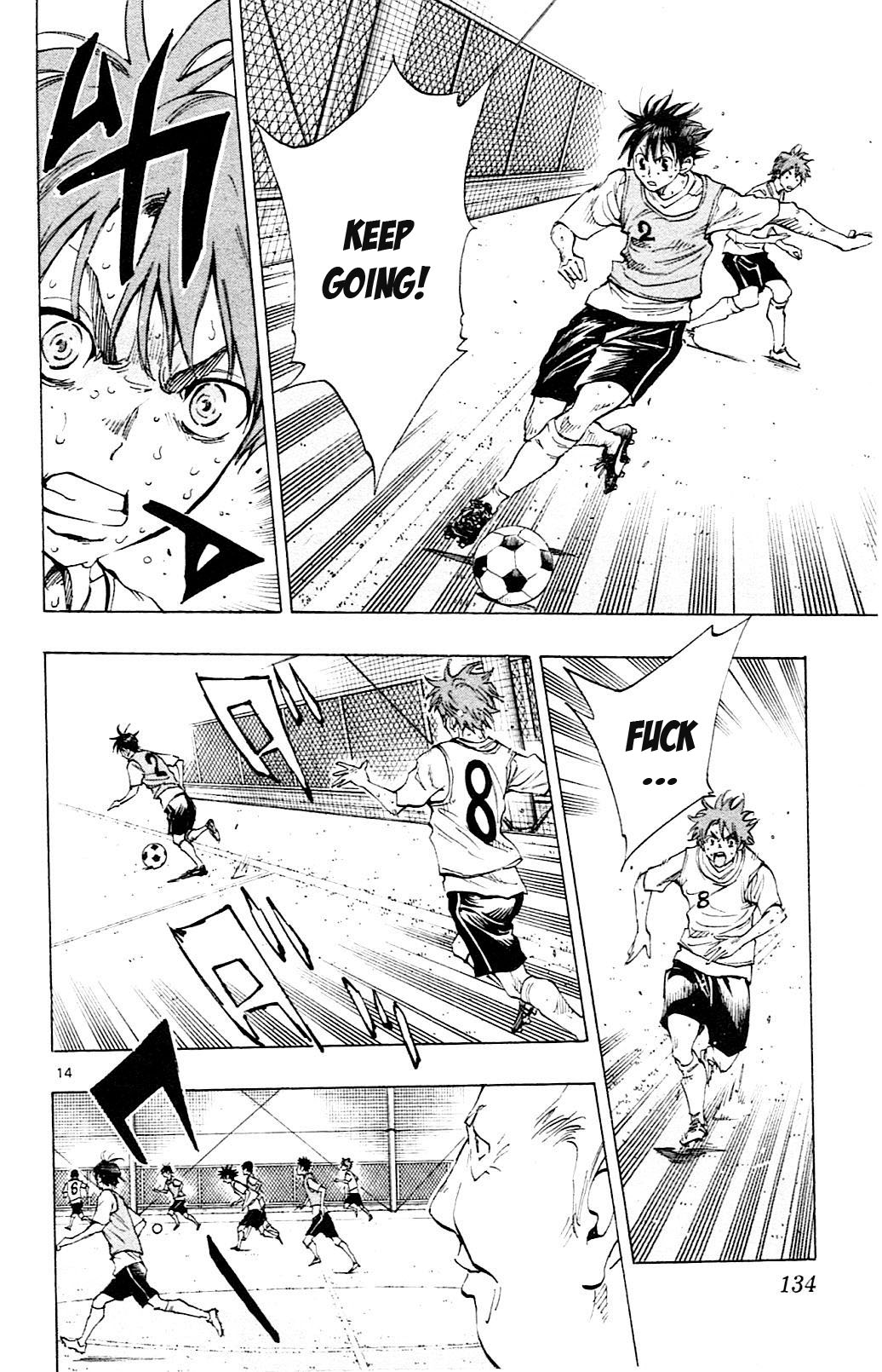 BE BLUES ~Ao ni nare~ Chapter 154 page 13 - Chapter 154: Hit the Weak Point!