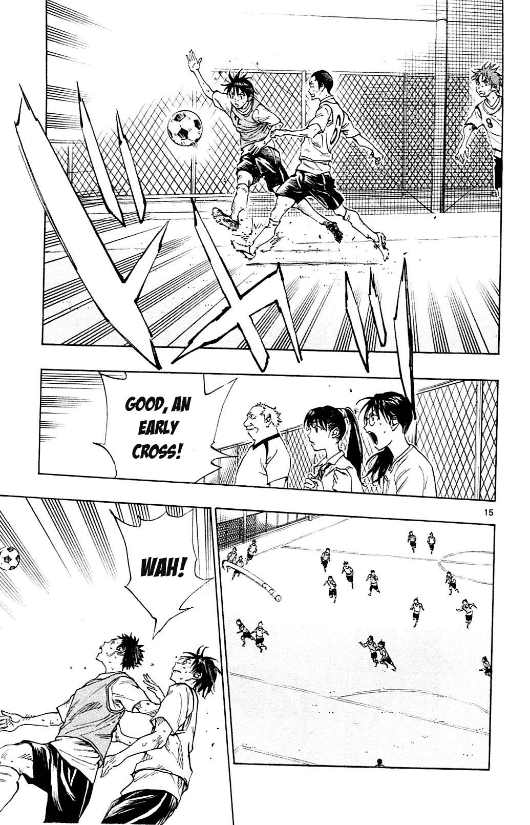 BE BLUES ~Ao ni nare~ Chapter 154 page 14 - Chapter 154: Hit the Weak Point!