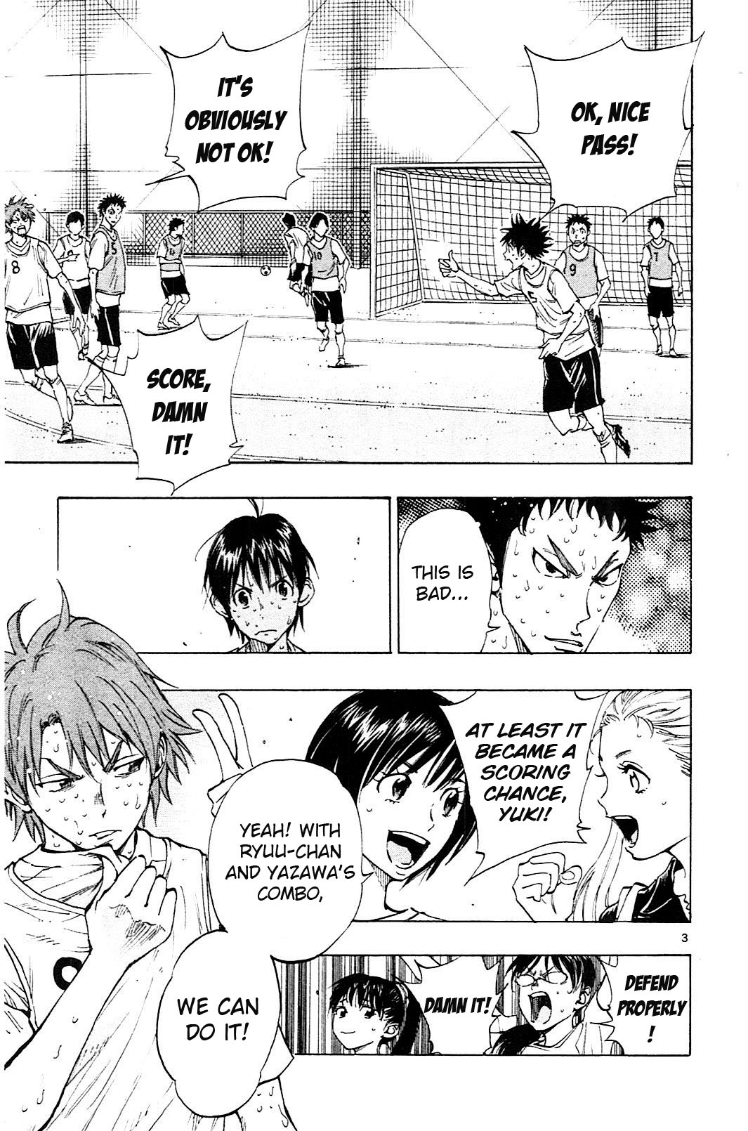 BE BLUES ~Ao ni nare~ Chapter 154 page 3 - Chapter 154: Hit the Weak Point!