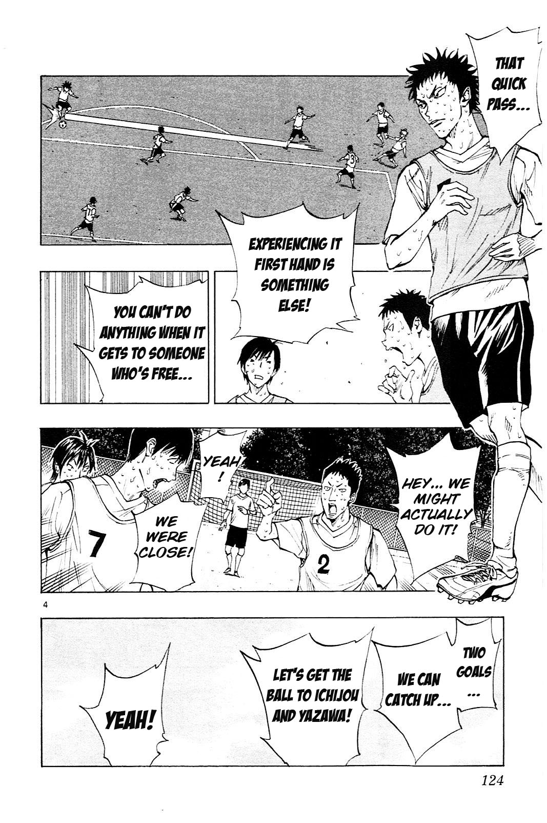 BE BLUES ~Ao ni nare~ Chapter 154 page 4 - Chapter 154: Hit the Weak Point!