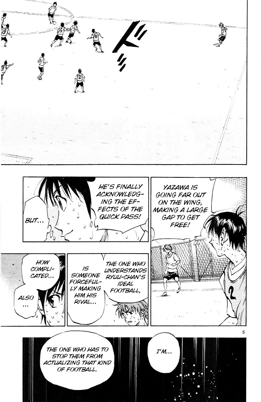 BE BLUES ~Ao ni nare~ Chapter 154 page 5 - Chapter 154: Hit the Weak Point!