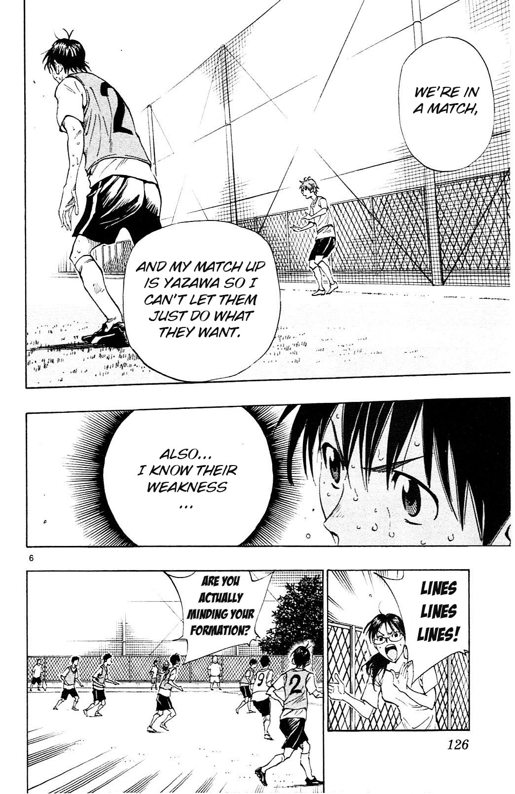 BE BLUES ~Ao ni nare~ Chapter 154 page 6 - Chapter 154: Hit the Weak Point!