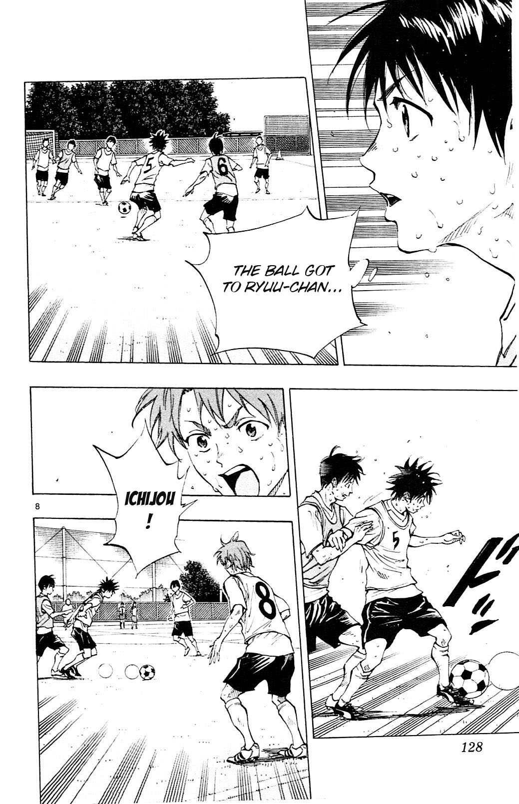 BE BLUES ~Ao ni nare~ Chapter 154 page 8 - Chapter 154: Hit the Weak Point!