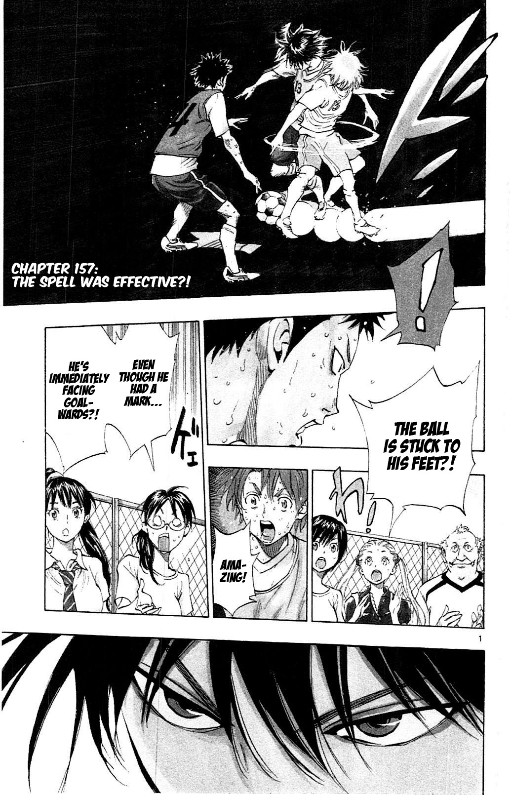 BE BLUES ~Ao ni nare~ Chapter 157 page 1 - Chapter 157: The Spell was Effective?!