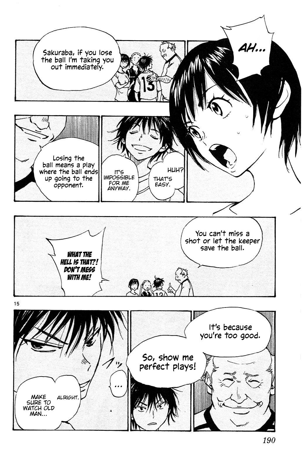 BE BLUES ~Ao ni nare~ Chapter 157 page 14 - Chapter 157: The Spell was Effective?!