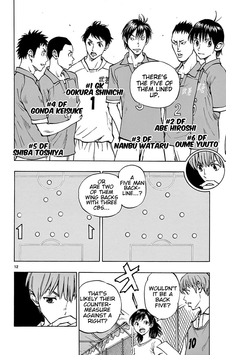 BE BLUES ~Ao ni nare~ Chapter 161 page 11 - Chapter 161: Kick Off
