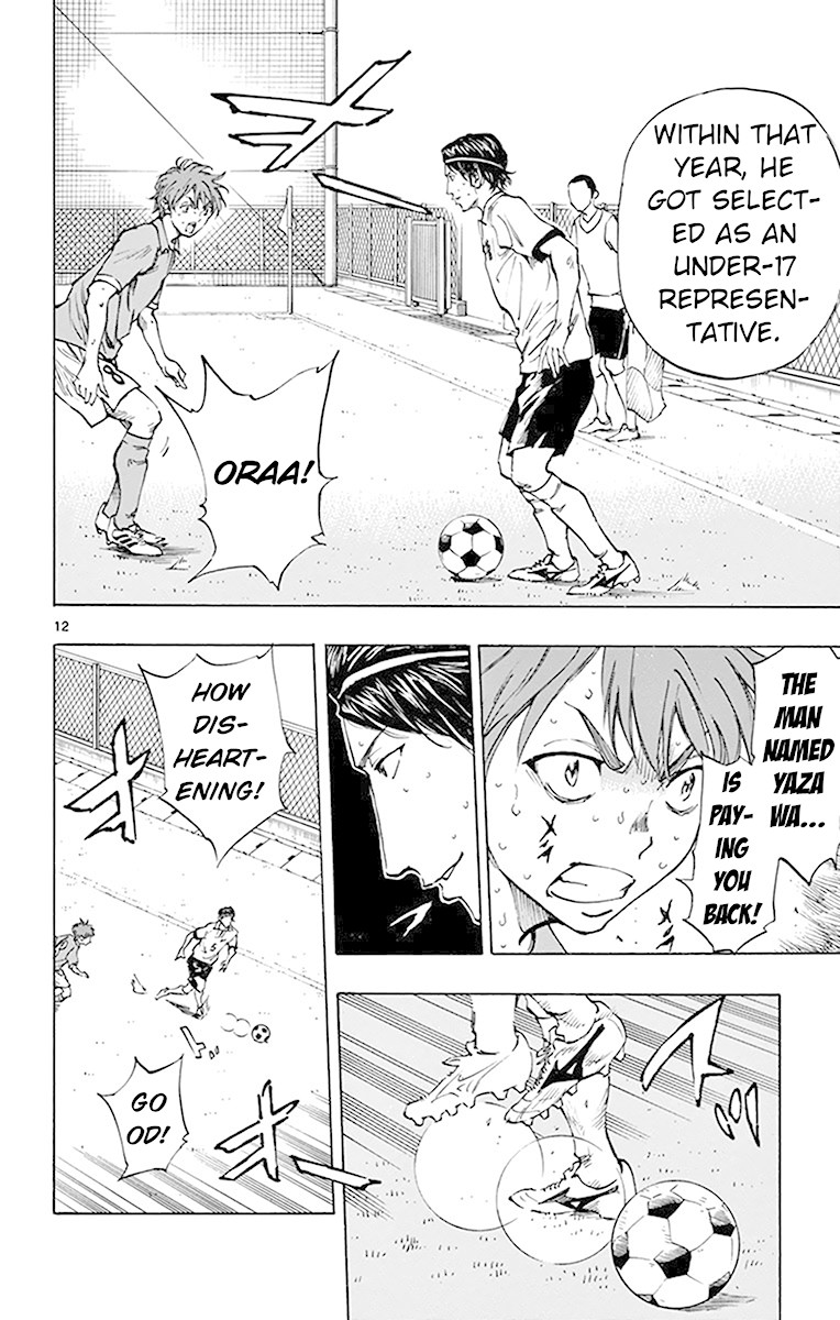 BE BLUES ~Ao ni nare~ Chapter 163 page 12 - Chapter 163: Lenon's Early Cross