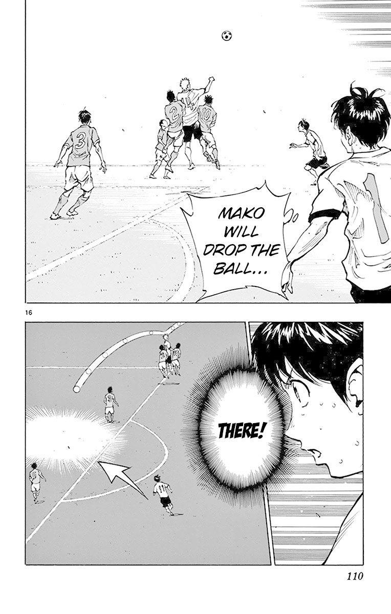 BE BLUES ~Ao ni nare~ Chapter 163 page 16 - Chapter 163: Lenon's Early Cross