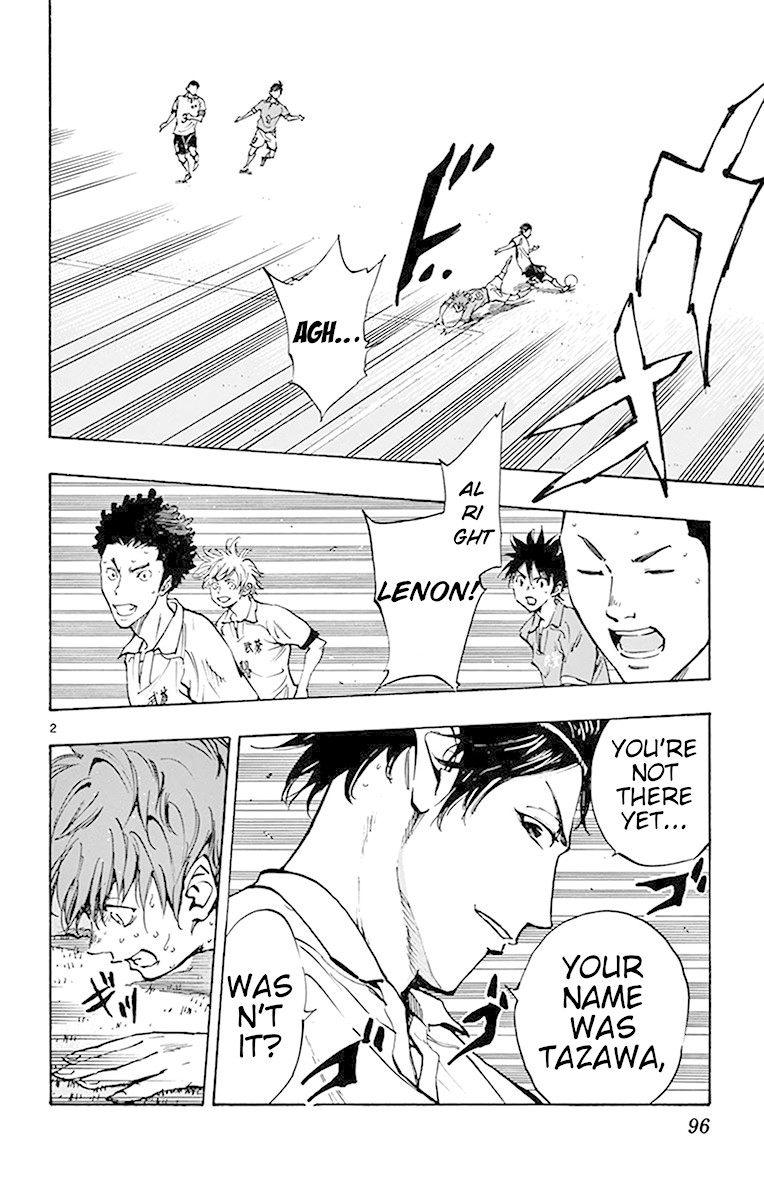 BE BLUES ~Ao ni nare~ Chapter 163 page 2 - Chapter 163: Lenon's Early Cross