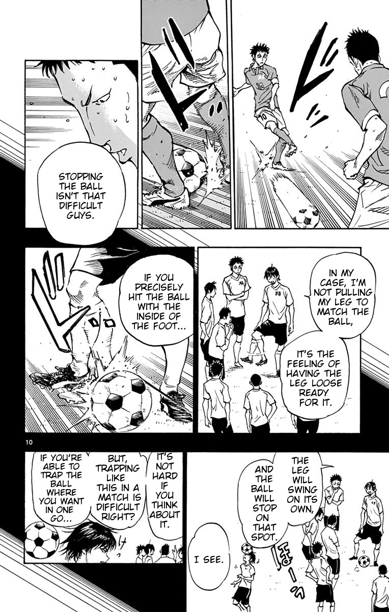 BE BLUES ~Ao ni nare~ Chapter 164 page 10 - Chapter 164: Ryuu's Position