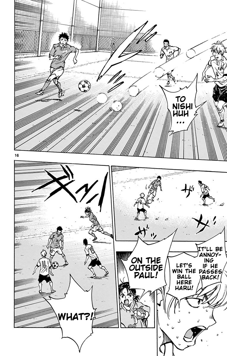 BE BLUES ~Ao ni nare~ Chapter 164 page 16 - Chapter 164: Ryuu's Position