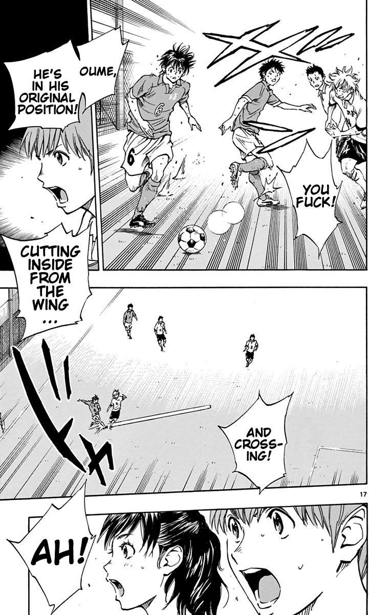 BE BLUES ~Ao ni nare~ Chapter 164 page 17 - Chapter 164: Ryuu's Position