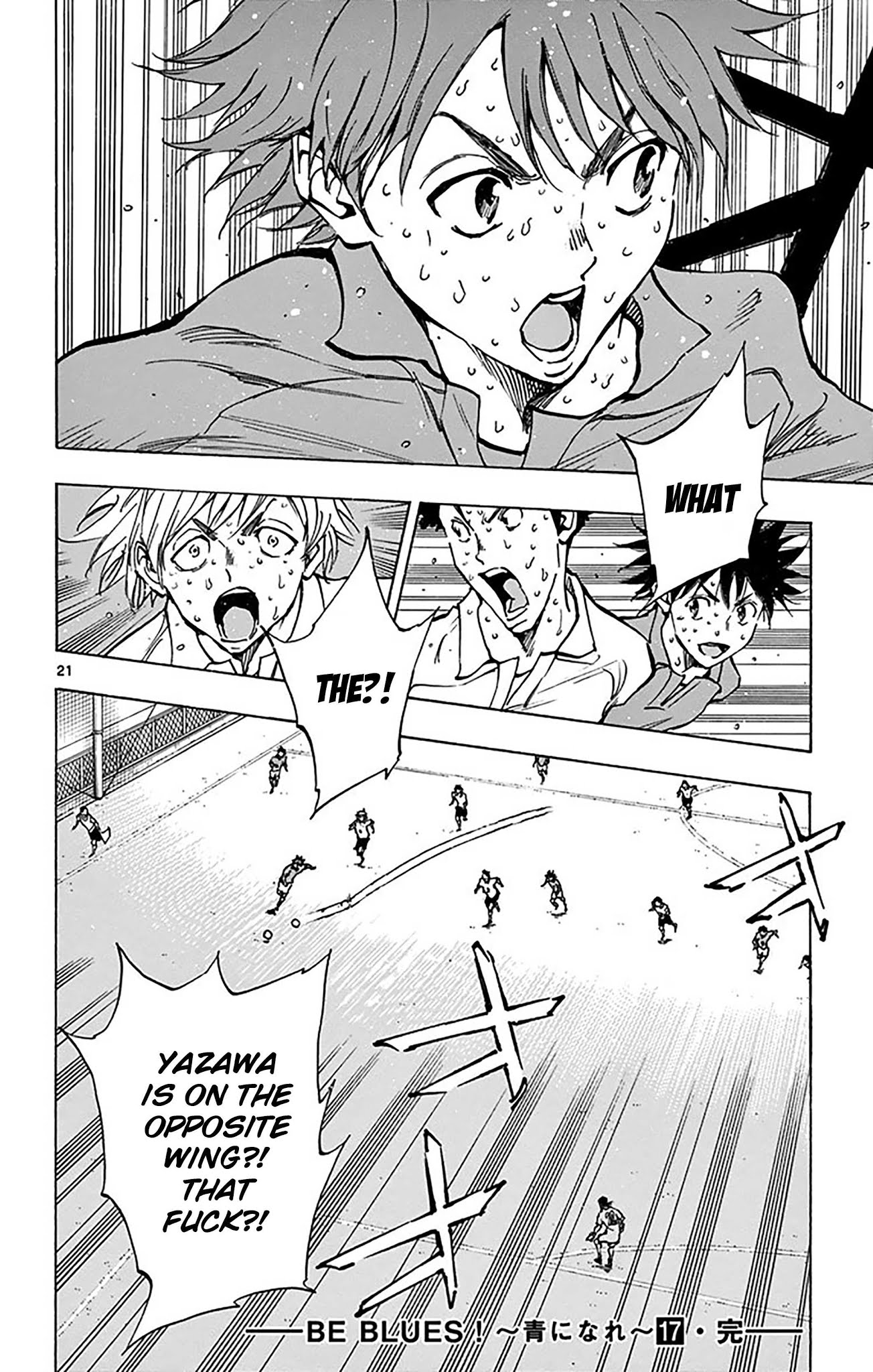 BE BLUES ~Ao ni nare~ Chapter 167 page 22 - Chapter 167: The Time has Come!