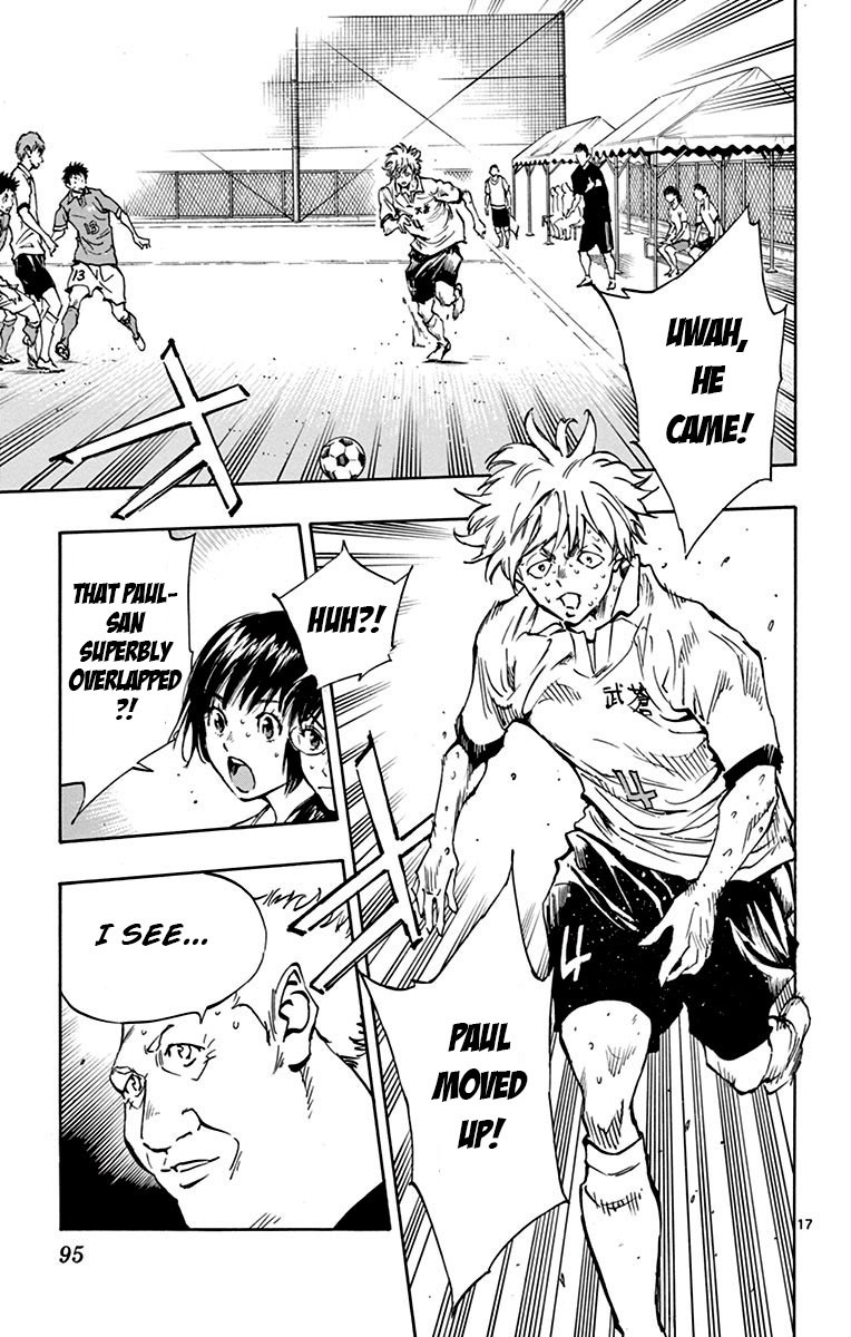 BE BLUES ~Ao ni nare~ Chapter 172 page 17 - Chapter 172: Busou's Number 10 Role