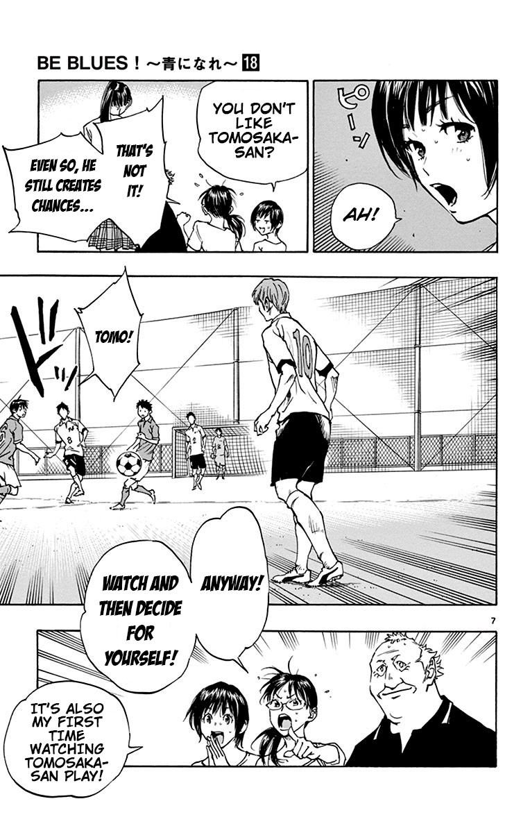 BE BLUES ~Ao ni nare~ Chapter 172 page 7 - Chapter 172: Busou's Number 10 Role