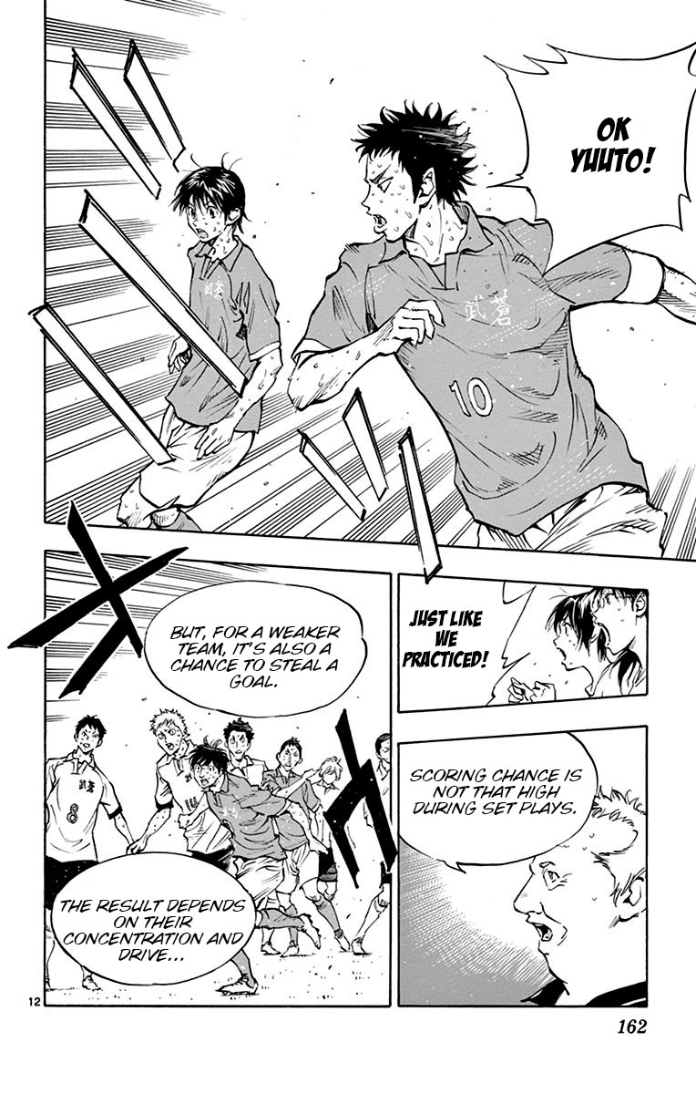 BE BLUES ~Ao ni nare~ Chapter 176 page 13 - Chapter 176: I Can See the Goal