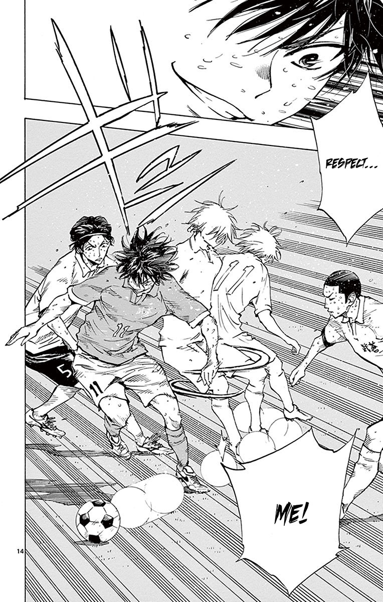 BE BLUES ~Ao ni nare~ Chapter 179 page 13 - Chapter 179: In Front of Goal!