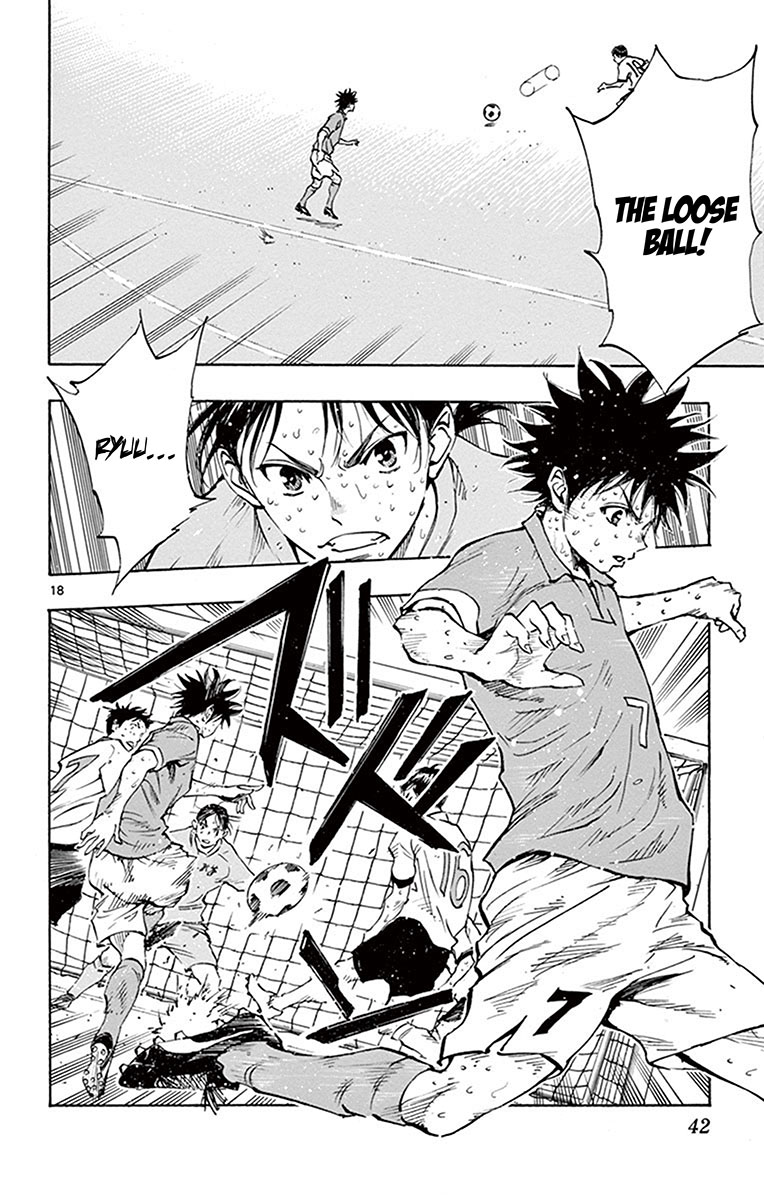BE BLUES ~Ao ni nare~ Chapter 179 page 17 - Chapter 179: In Front of Goal!