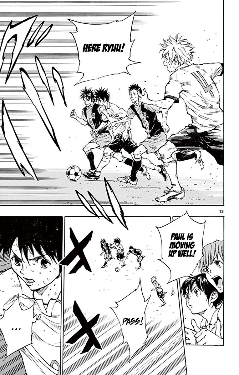 BE BLUES ~Ao ni nare~ Chapter 187 page 14 - Chapter 187: The place to duel is here!