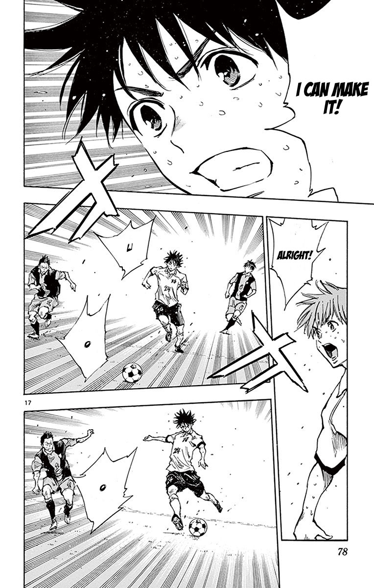 BE BLUES ~Ao ni nare~ Chapter 191 page 17 - Chapter 191: Is he really a first year?