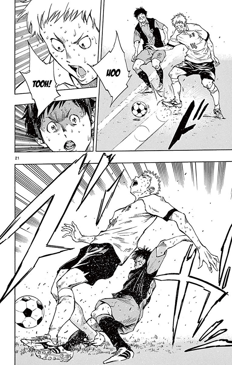 BE BLUES ~Ao ni nare~ Chapter 191 page 21 - Chapter 191: Is he really a first year?