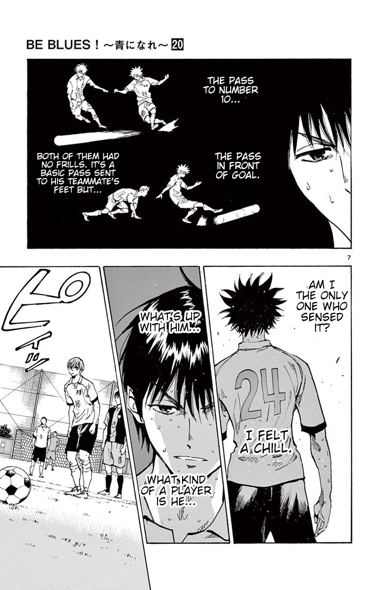 BE BLUES ~Ao ni nare~ Chapter 192 page 7 - Chapter 192: I didn't think...