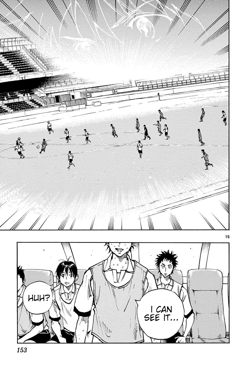 BE BLUES ~Ao ni nare~ Chapter 195 page 16 - Chapter 195: Across one's line of sight