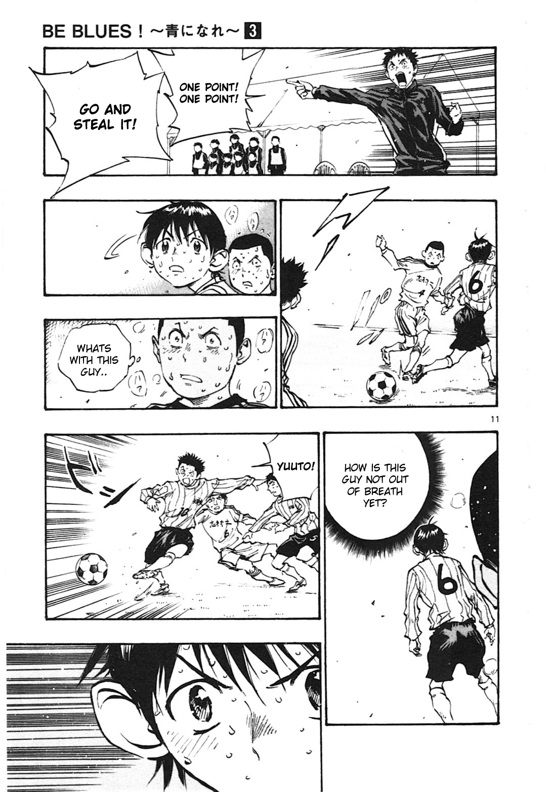 BE BLUES ~Ao ni nare~ Chapter 20 page 10 - Chapter 20: Run Yuuto!
